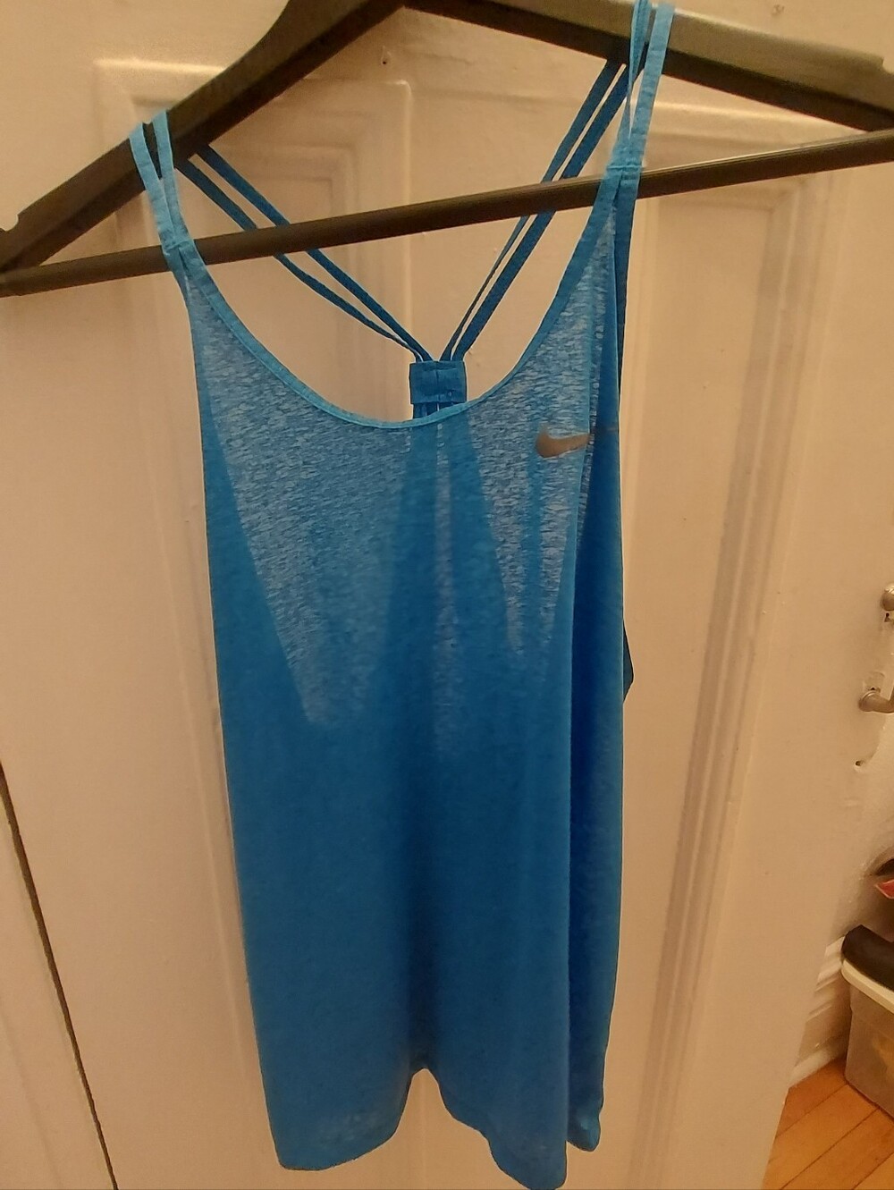 Nike Women’s Blue Strappy Tank Top